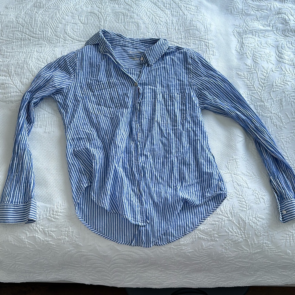 Breezy button down